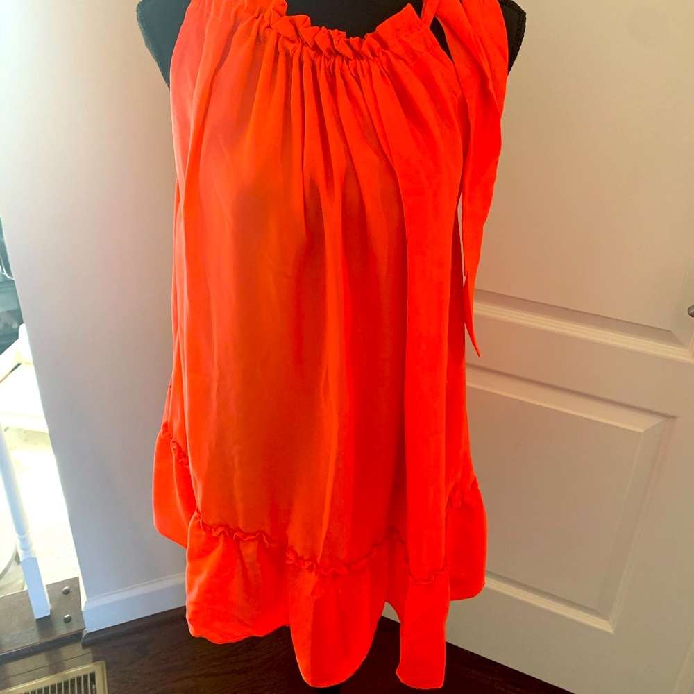 Le Superbe orange sundress NWT